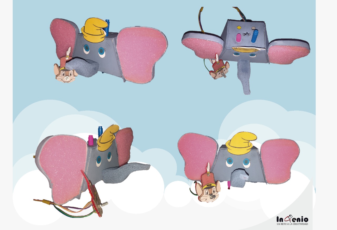 Dumbo en vuelo