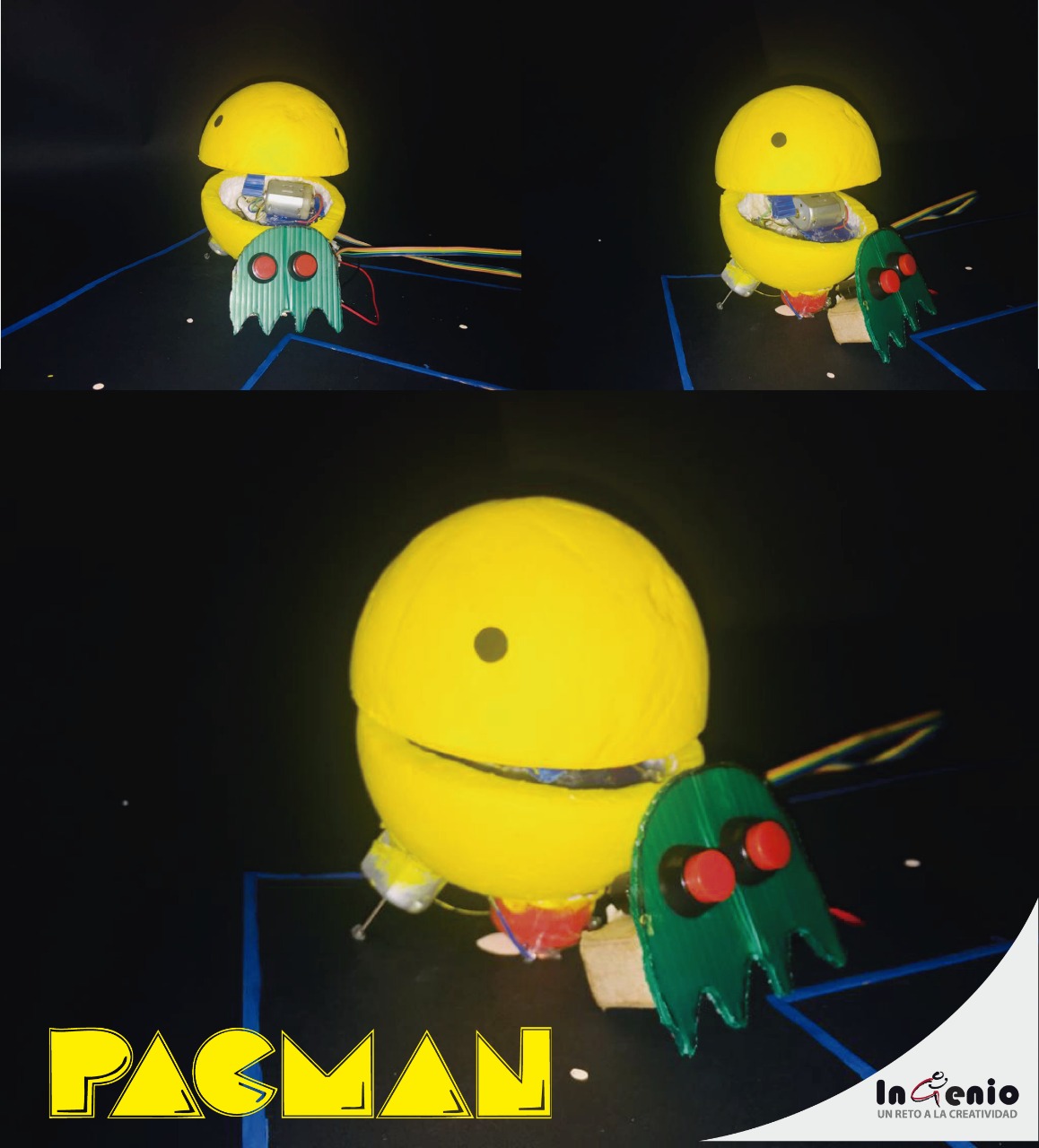 Pac-Man robótico